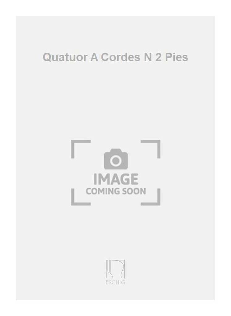 2° Quatuor A Cordes Louis Durey Partition Quatuors