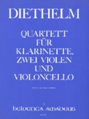 Quartett op. 167 - Klarinette 2 Violen Violoncello - Partitur + Stimmen