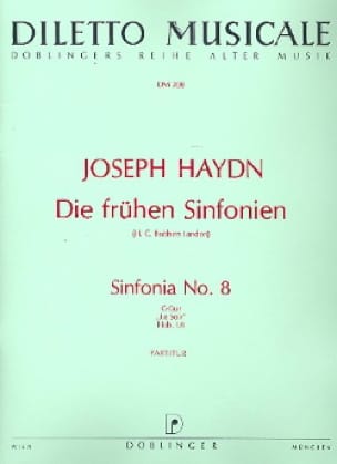 Sinfonia Nr. 8 G-Dur Le Soir - Partitur HAYDN Partition Grand format