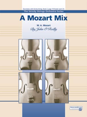 Parcourir les pages de A Mozart Mix - MOZART - Partition