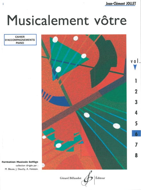 Musicalement Vôtre Volume 6 - Prof - Jean-Clément Jollet - Partition