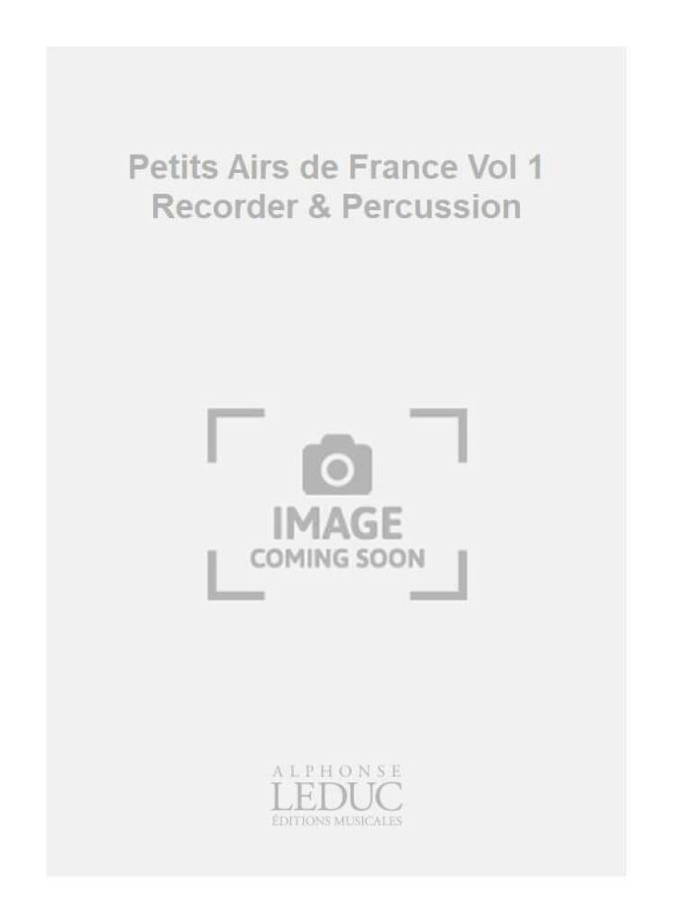 Petits Airs De France Schmidt-wunstorf Partition Flûte à bec