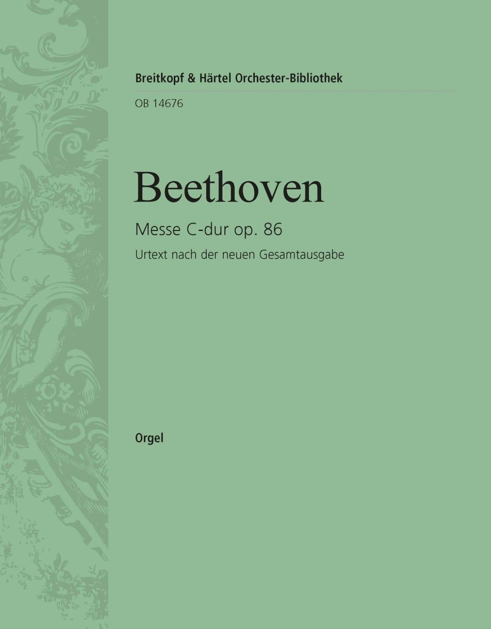 Messe C-dur op. 86 BEETHOVEN Partition