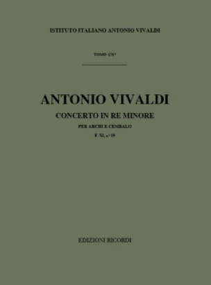 Concerto en ré min. - F. 11 n° 19 - Partitura - VIVALDI - Partition