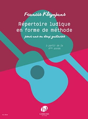 Répertoire Ludique en Forme de Méthode - Francis Kleynjans - Partition