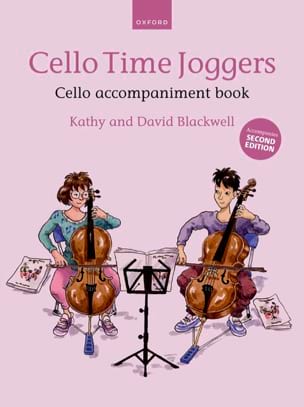 Cello Time Joggers - Cello accompaniment book Partition Violoncelle