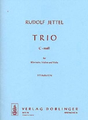 Trio c-moll - Stimmen Rudolf Jettel Partition