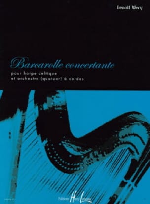 Barcarolle Concertante Benoit Wery Partition