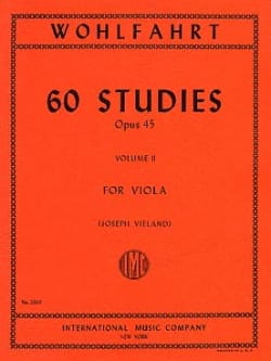 60 Studies op. 45 - Volume 2 - Viola Vieland - Franz Wohlfahrt