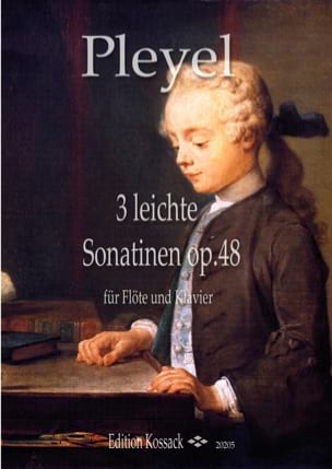 3 Leichte Sonatinen - Flûte Ignaz Pleyel Partition Flûte traversière