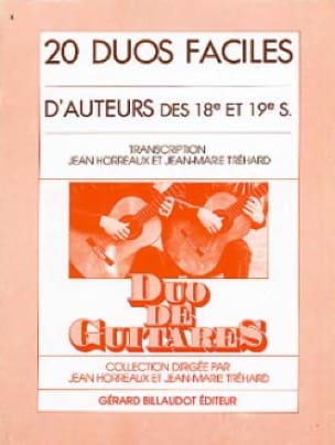 20 Duos faciles d'auteurs des 18e et 19e s.