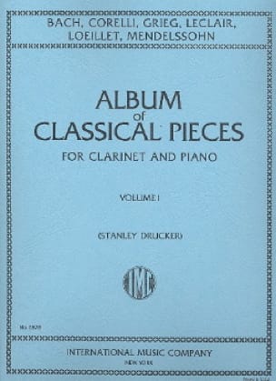 Album of Classical Pieces - Volume 1 - Stanley Drucker - Partition