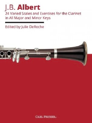 24 Varied Scales and Exercises for Clarinet - Jean-Baptiste Albert