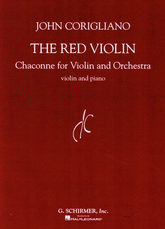 The Red Violin John Corigliano Partition