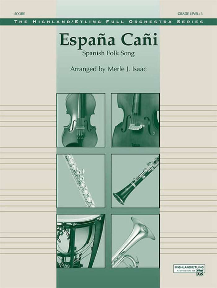 España Cañi Folk Song Spanish Partition