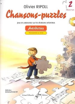 Chansons-Puzzles - Volume 2 Olivier RIPOLL Partition Solfèges