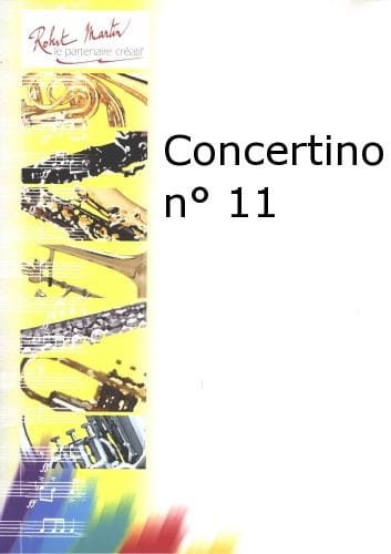 Concertino N°11 Julien Porret Partition Flûte traversière