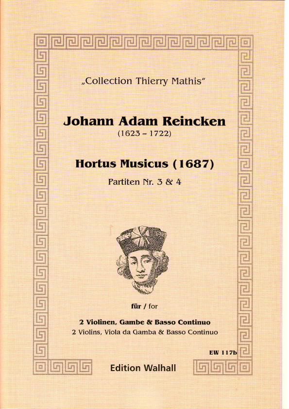 Hortus Musicus Partita 3 et 4 Johann Adam Reincken Partition