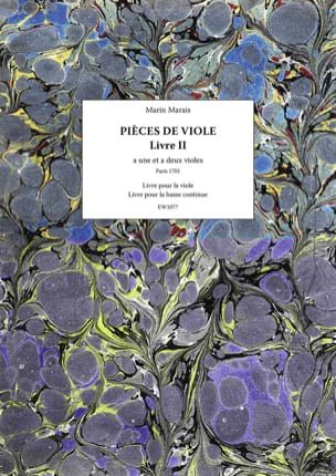 Pièces de Viole - Livre 2 Marin Marais Partition Viole de gambe