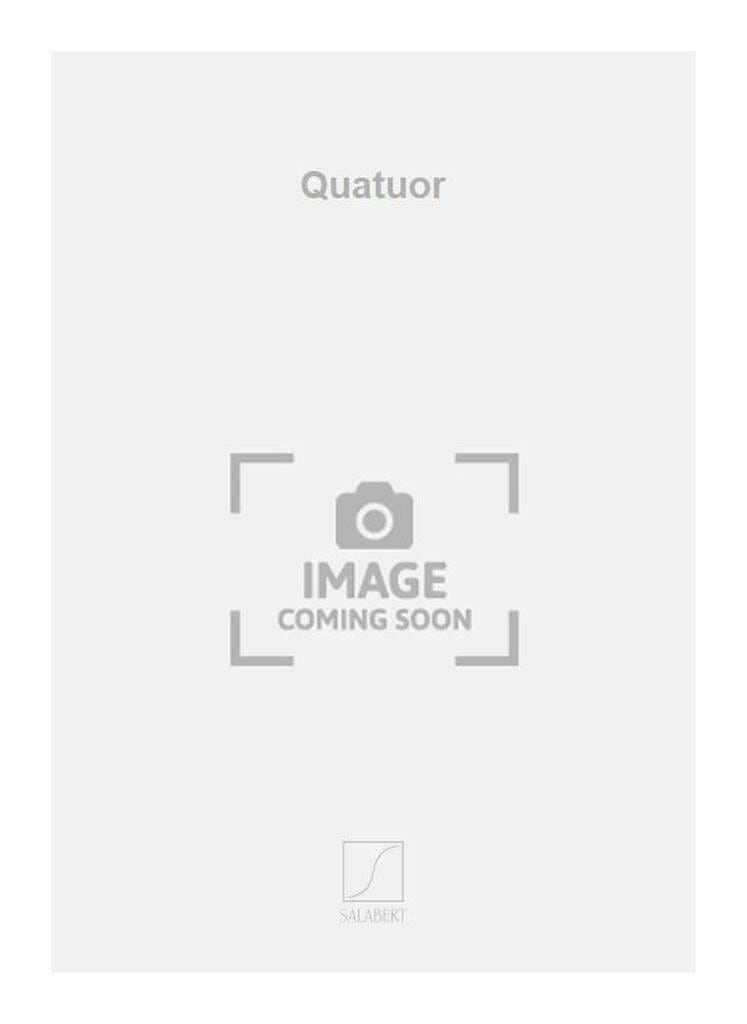 Quatuor - Parties Roger de Francmesnil Partition Quatuors