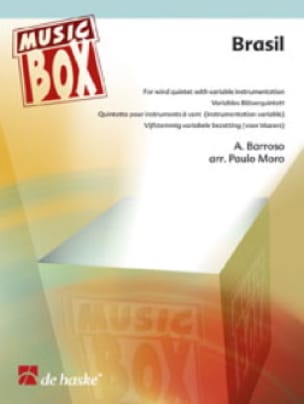 Brasil - Variable wind quintet Barosso A. / Moro Paulo Partition