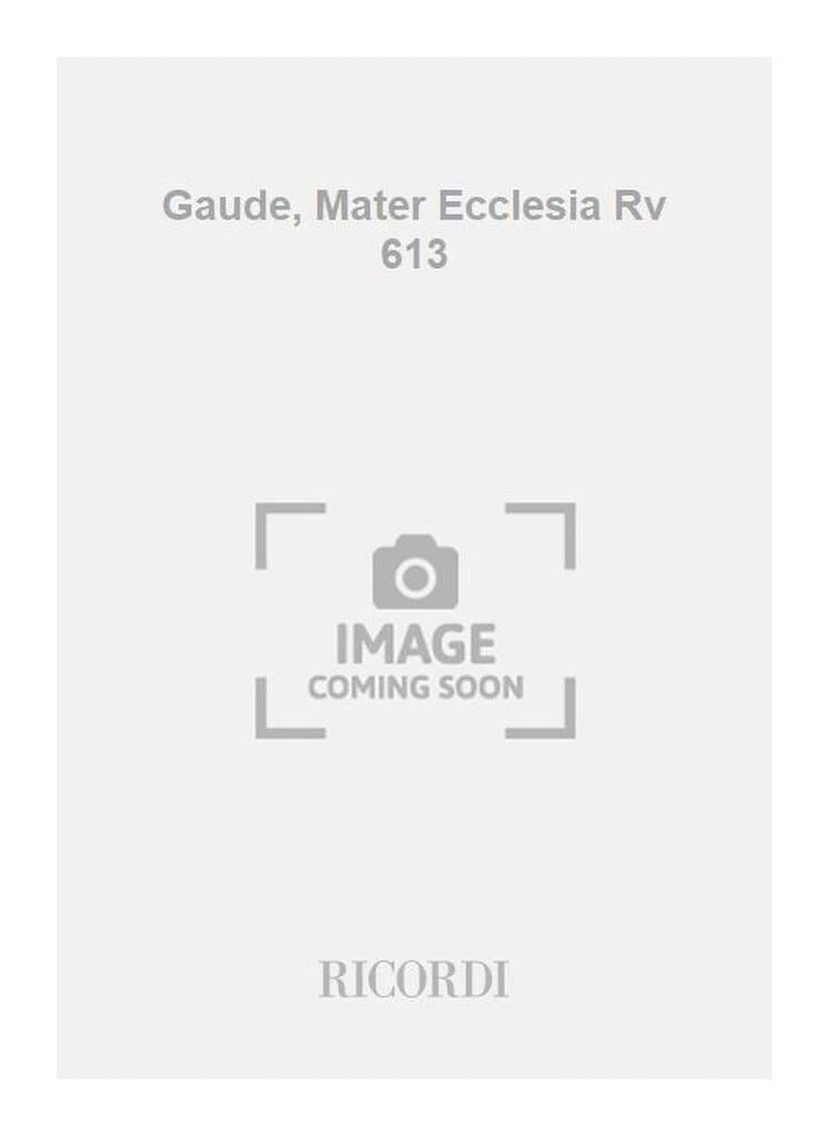 Gaude Mater Ecclesia VIVALDI Partition