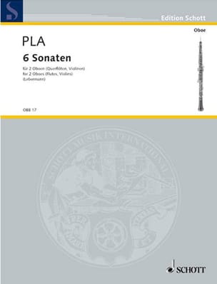 Parcourir les pages de 6 Sonaten - 2 Oboen Flöten, Violinen - Juan Bautista Pla - Partition