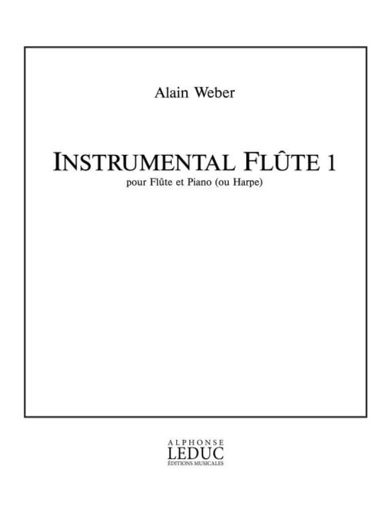 Instrumental Flûte 1 Alain Weber Partition Flûte traversière