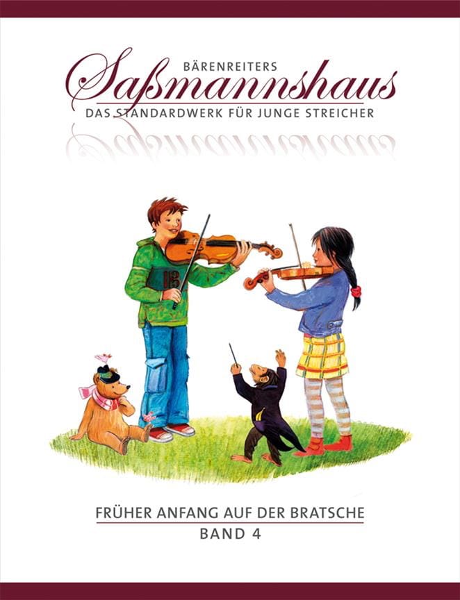Früher Anfang auf der Bratsche Volume 4 - Egon Sassmannshaus
