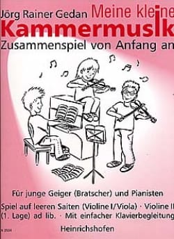 Meine kleine Kammermusik Jörg Rainer Gedan Partition Trios