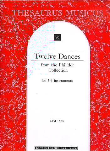 Twelve Dances From The Philidor Collection Danican-Philidor Partition