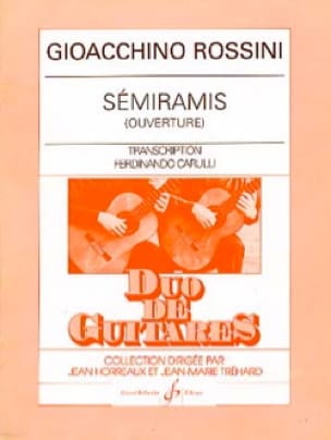 Semiramis Ouverture Gioacchino Anton Rossini Partition