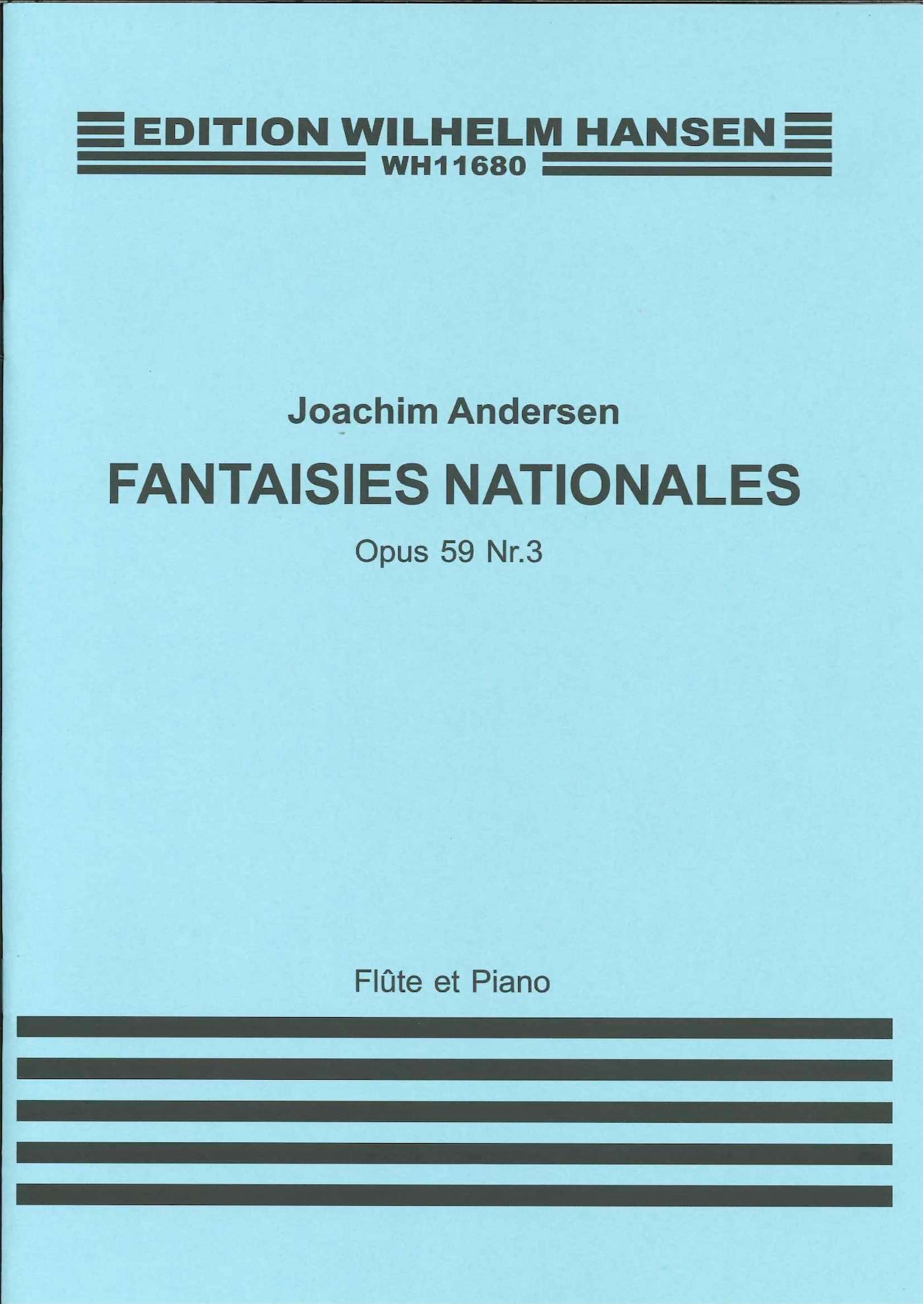 Fantaisies Nationales n° 3 ANDERSEN Partition