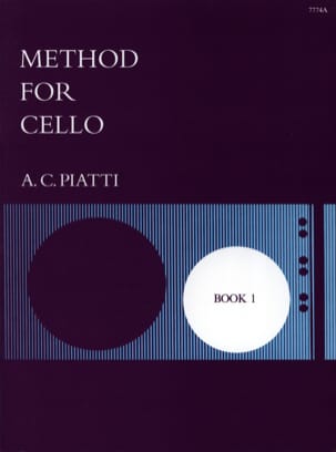 Method for Cello - Book 1 A. C. Piatti Partition Violoncelle