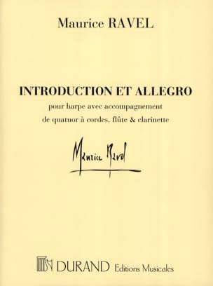 Introduction et Allegro - Parties RAVEL Partition SEPTUORS