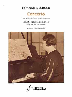 Concerto - Harpe Fernande Decruck Partition Harpe
