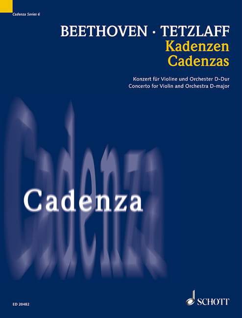 Cadences Du Concerto En Ré Maj. Op.61