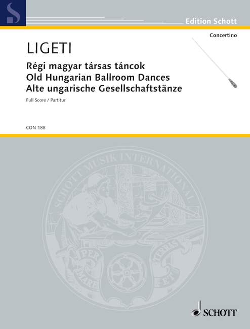 Régi magyar társas táncok LIGETI Partition