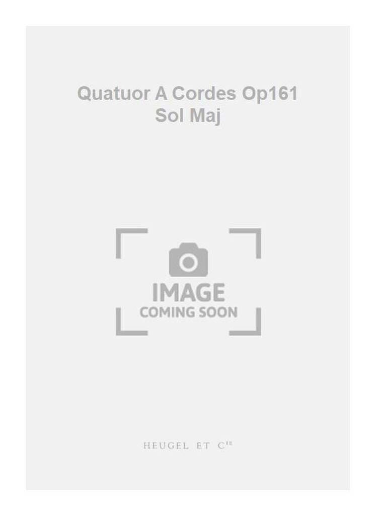 Quatuor à cordes op. 161 sol majeur - Conducteur - SCHUBERT