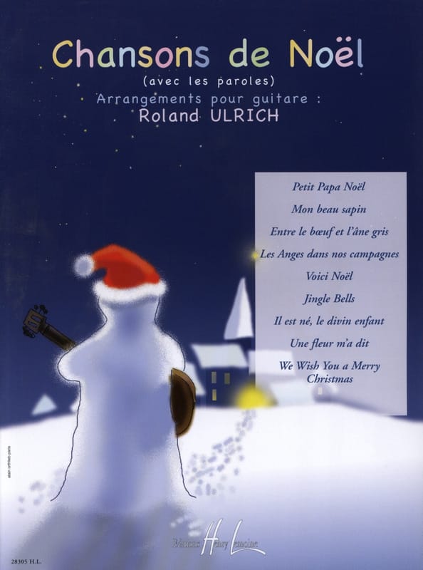 Chansons de Noël - Roland Ulrich - Partition - Guitare