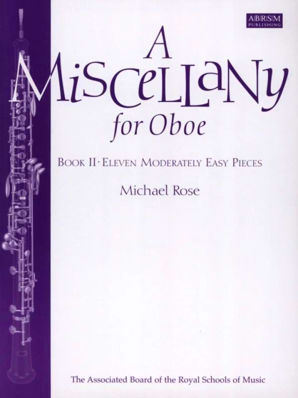 A Miscellany for Oboe - Volume 2 Michael Rose Partition Hautbois