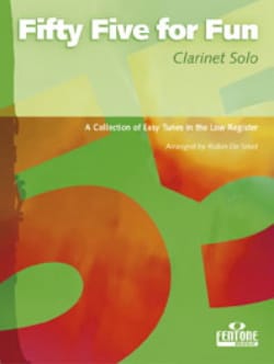 55 For fun - Clarinette Solo Partition Clarinette