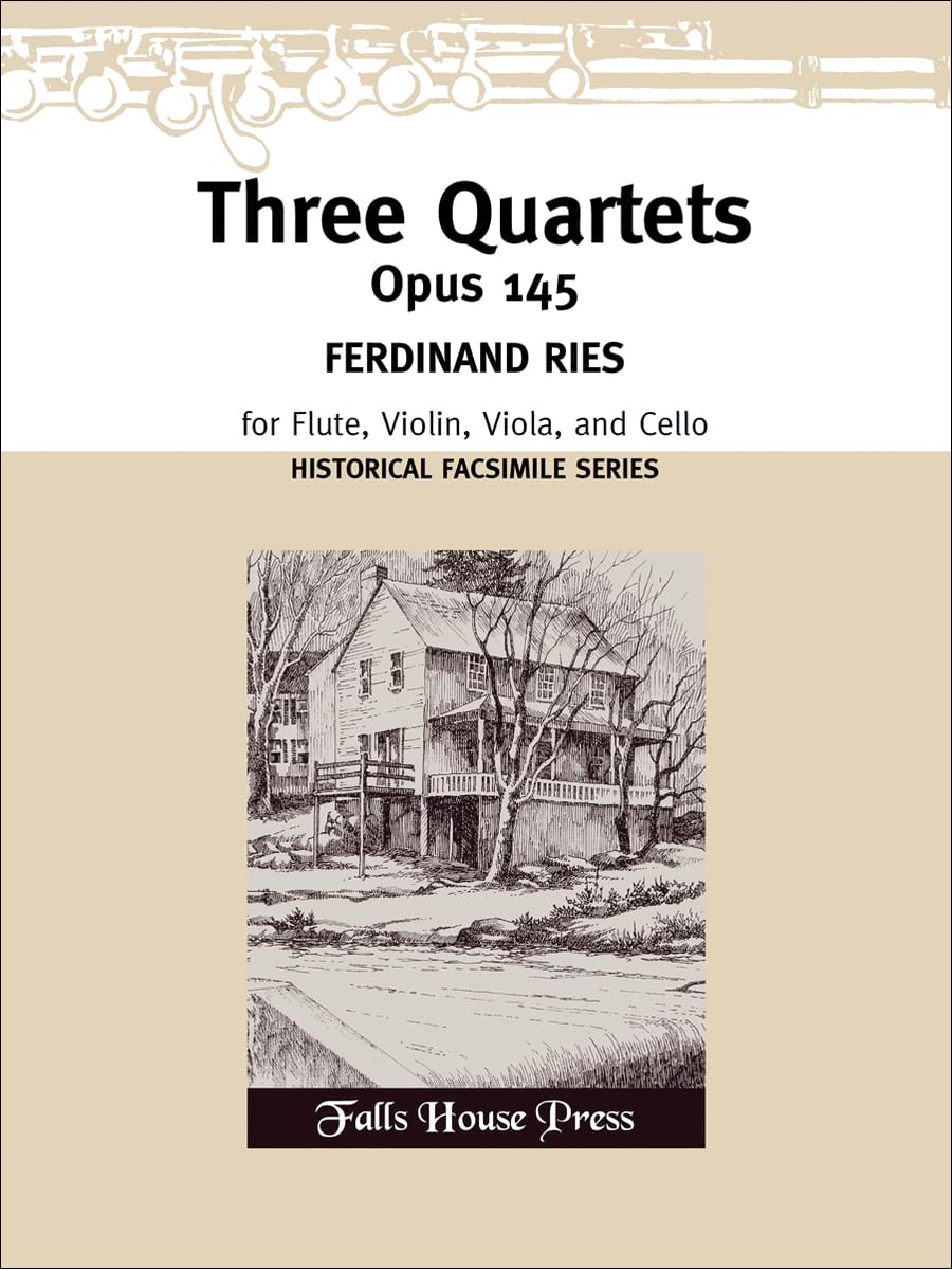 Three Quartets Op.145 Ferdinand Ries Partition
