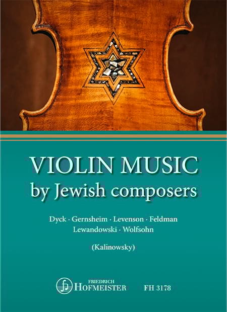 Violin Music by Jewish Composers Divers Partition Violon