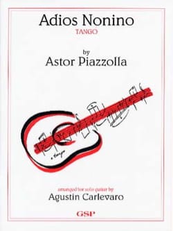 Adios Nonino Astor Piazzolla Partition Guitare