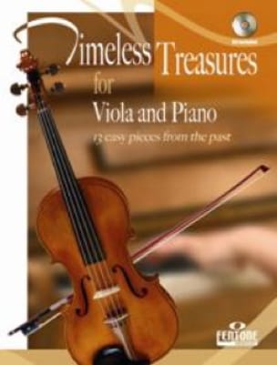 Timeless Treasures For Viola And Piano +cd Partition Alto