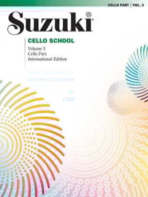 Cello School Volume 3 SUZUKI Partition Violoncelle