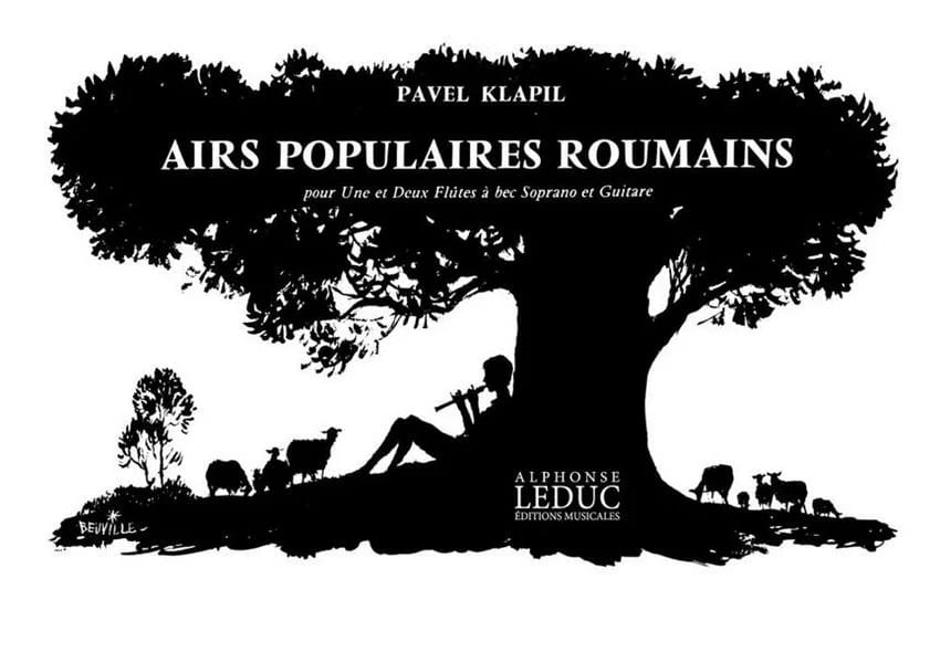 Airs populaires roumains Pavel Klapil Partition Duos