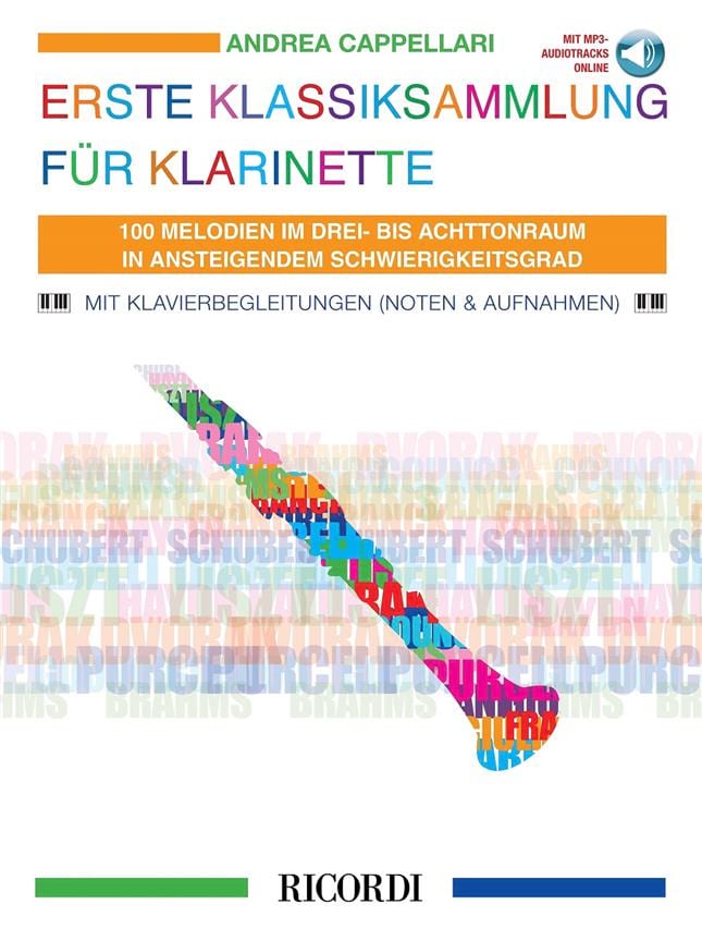 Erste Klassiksammlung für Klarinette - Andrea Cappellari - Partition