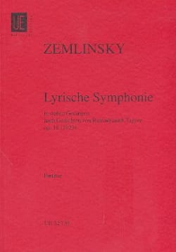 Lyrische Symphonie op. 18- Partitur - Alexander Von Zemlinsky